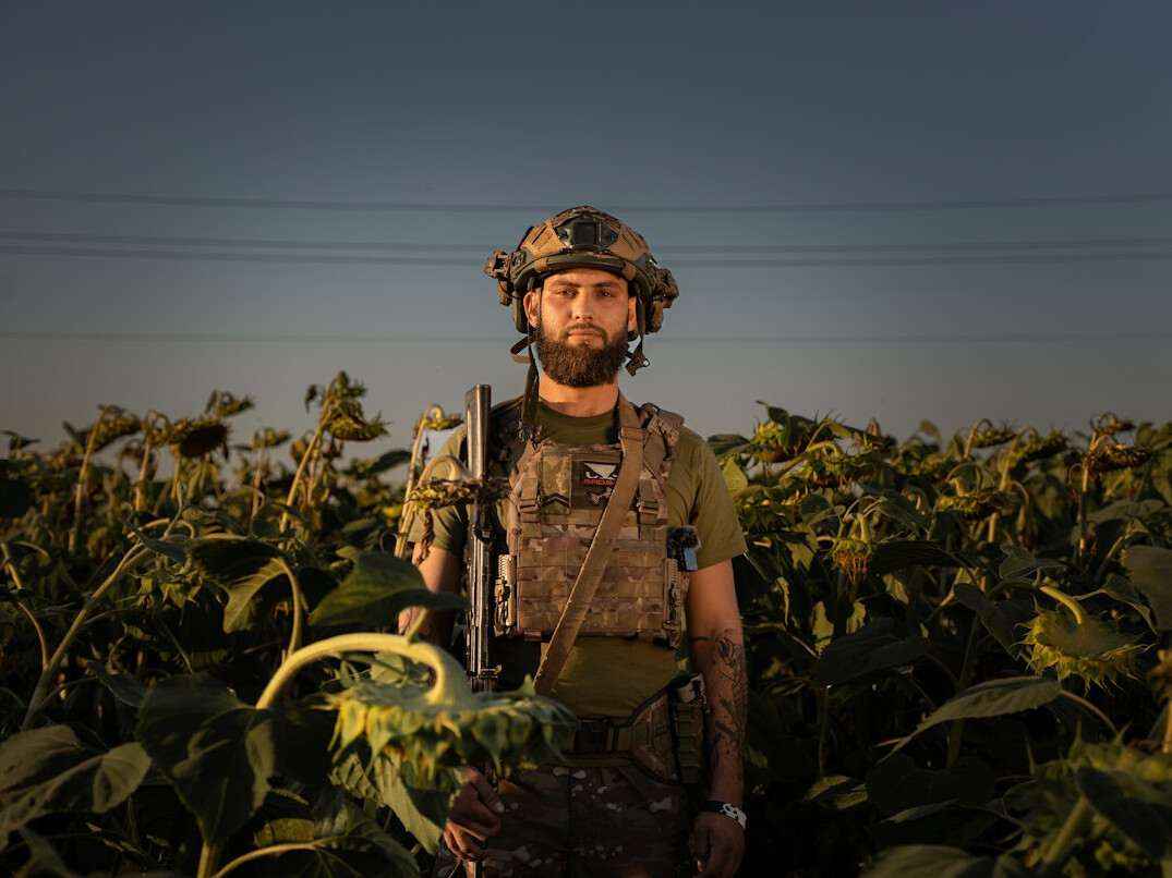 Portrait of a Polish male field reporter