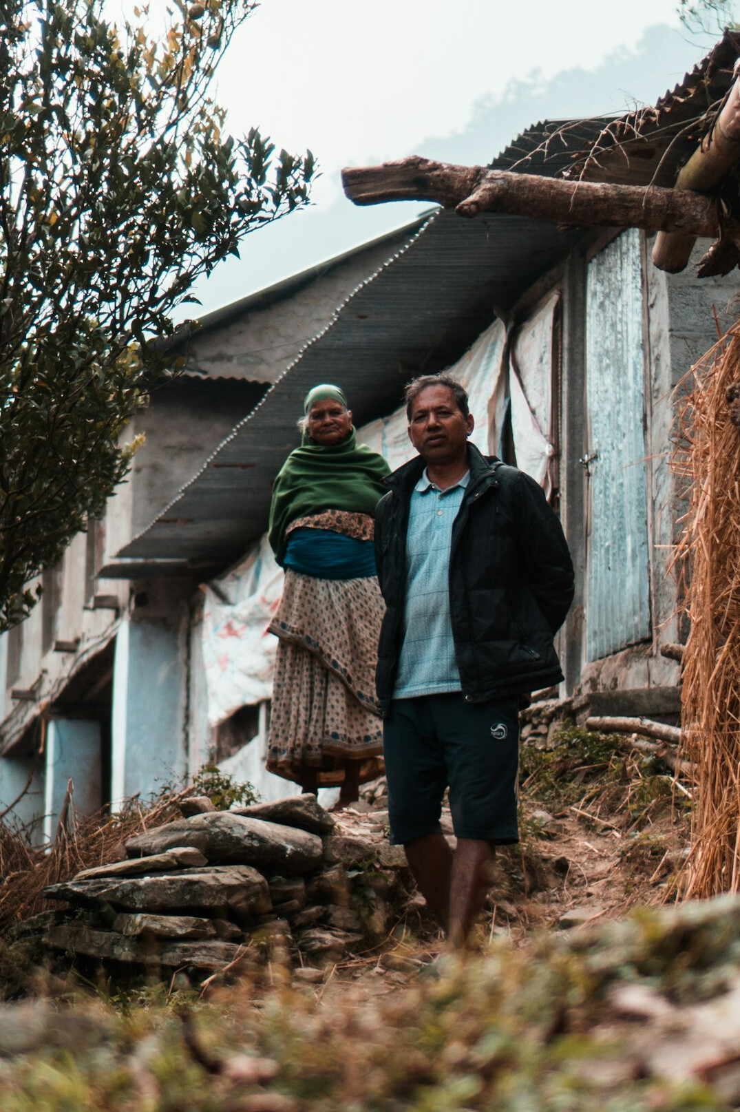 Photographer documenting daily life in a rural Polish village