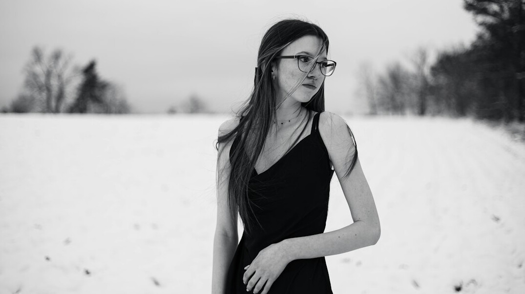 Portrait of a Polish female photo editor